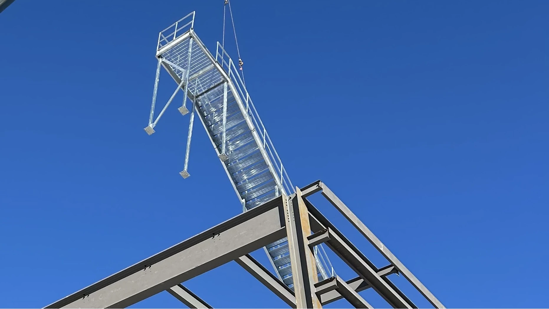 Steel Stair Installation